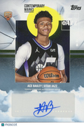 Ace Bailey 2025-26 Topps Contemporary Auto Autograph RC Rookie Utah Jazz