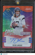 Trevor Lawrence 2025 Absolute Spectrum Auto Autograph Jacksonville Jaguars 43/75