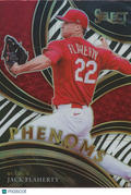 Jack Flaherty 2021 Select Zebra Prizm Phenoms SSP CASE St. Louis Cardinals