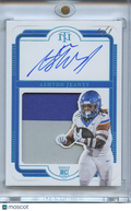 Ashton Jeanty 2025 National Treasures Auto Autograph Patch RC 1/1 Boise State