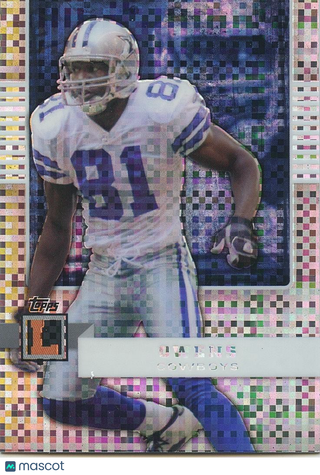 Terrell Owens 2008 Topps Letterman XFractor SSP Dallas Cowboys 21/25 #36