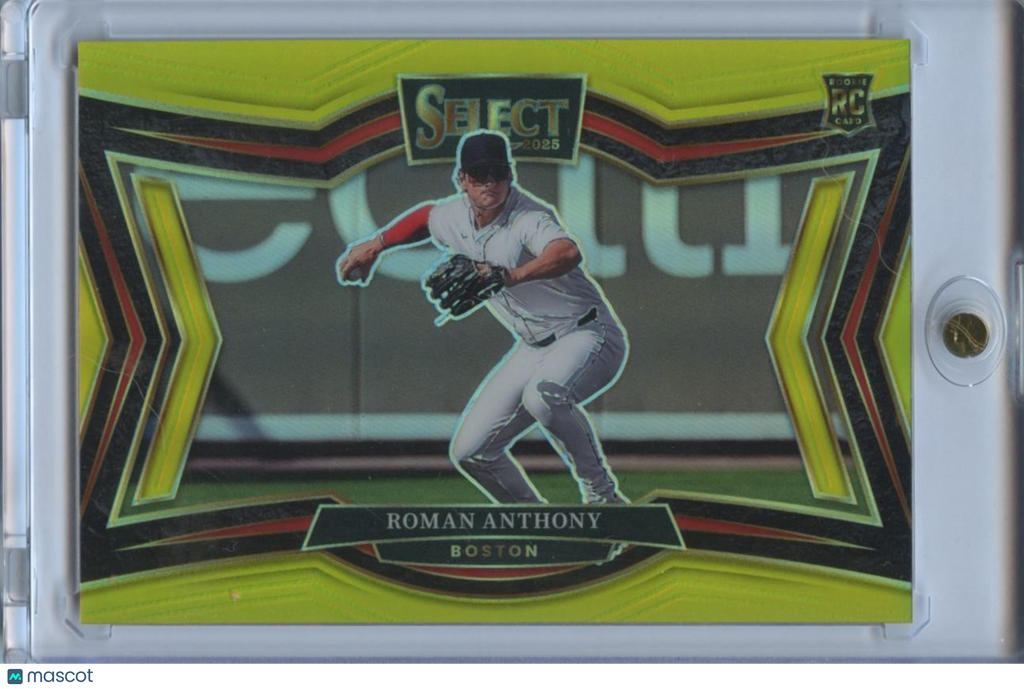 Roman Anthony 2025 Select Diamond Level GOLD Prizm Rookie RC Red Sox 3/10