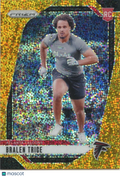 Bralen Trice 2024 Prizm GOLD Sparkle Prizm Rookie RC SSP Atlanta Falcons 3/24