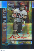 Matt Schobel 2002 Bowman Chrome Red Ink SSP Auto Autograph RC Cincinnati Bengals