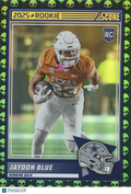 Jaydon Blue 2025 Score Extraterrestrial SSP Rookie RC Texas Longhorns Cowboys