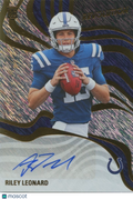 Riley Leonard 2025 Revolution Storm Auto Autograph RC Rookie Indianapolis Colts