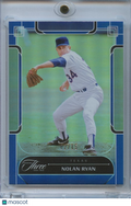 Nolan Ryan 2024 Panini Three And Two Blue SSP Texas Rangers 2/15 #8