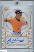Konnor Griffin 2024 Leaf Trinity Auto Autograph Rookie Pittsburgh Pirates 95/99