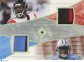 Vince Young / Michael Vick 2006 Ulitimate Dual Jersey Patch Titans Falcons 30/50