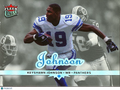 Keyshawn Johnson 2006 Fleer Ultra Platinum Medallion Dallas Cowboys 52/99