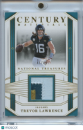 Trevor Lawrence 2023 National Treasures 3 Color Jersey Patch Jaguars 45/49