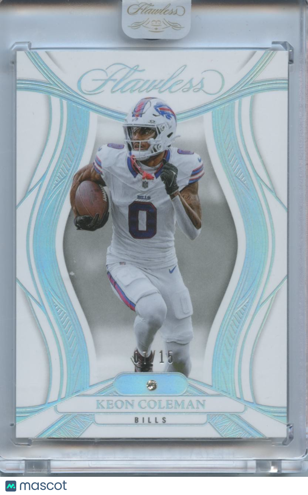 Keon Coleman 2025 Flawless Diamond Gem Buffalo Bills 7/15