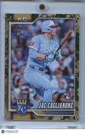 Jac Caglianone 2026 Topps Camo Rookie RC SSP Kansas City Royals 21/25