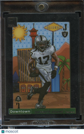 Davante Adams 2022 Donruss Clearly DOWNTOWN SSP CASE HIT Las Vegas Raiders