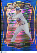 Pete Alonso 2021 Select Blue Pulsar Prizm SSP New York Mets 4/13