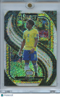 Endrick 2024-25 Select White Sparkle SSP SHORTPRINT Brazil #162