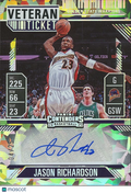 Jason Richardson 2024-25 Contenders Cracked Ice Auto Autograph Warriors 4/25