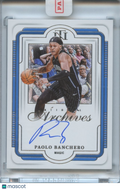 Paolo Banchero 2024-25 National Treasures On Card Auto Autograph Magic 1/75