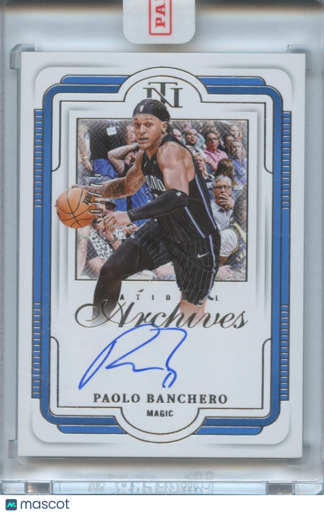 Paolo Banchero 2024-25 National Treasures On Card Auto Autograph Magic 1/75