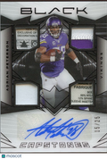 Adrian Peterson 2024 Black Capstones Auto Autograph Patch Vikings 15/25