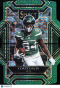 Corey Davis 2021 Select CLub Level Green Emerald Prizm SSP New York Jets 2/5