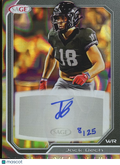 Jack Bech 2025 SAGE HIT Auto Autograph Rookie RC TCU Raiders 8/25