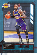 Lebron James 2020-21 Playbook RED Foil Los Angeles Lakers 58/149 #178