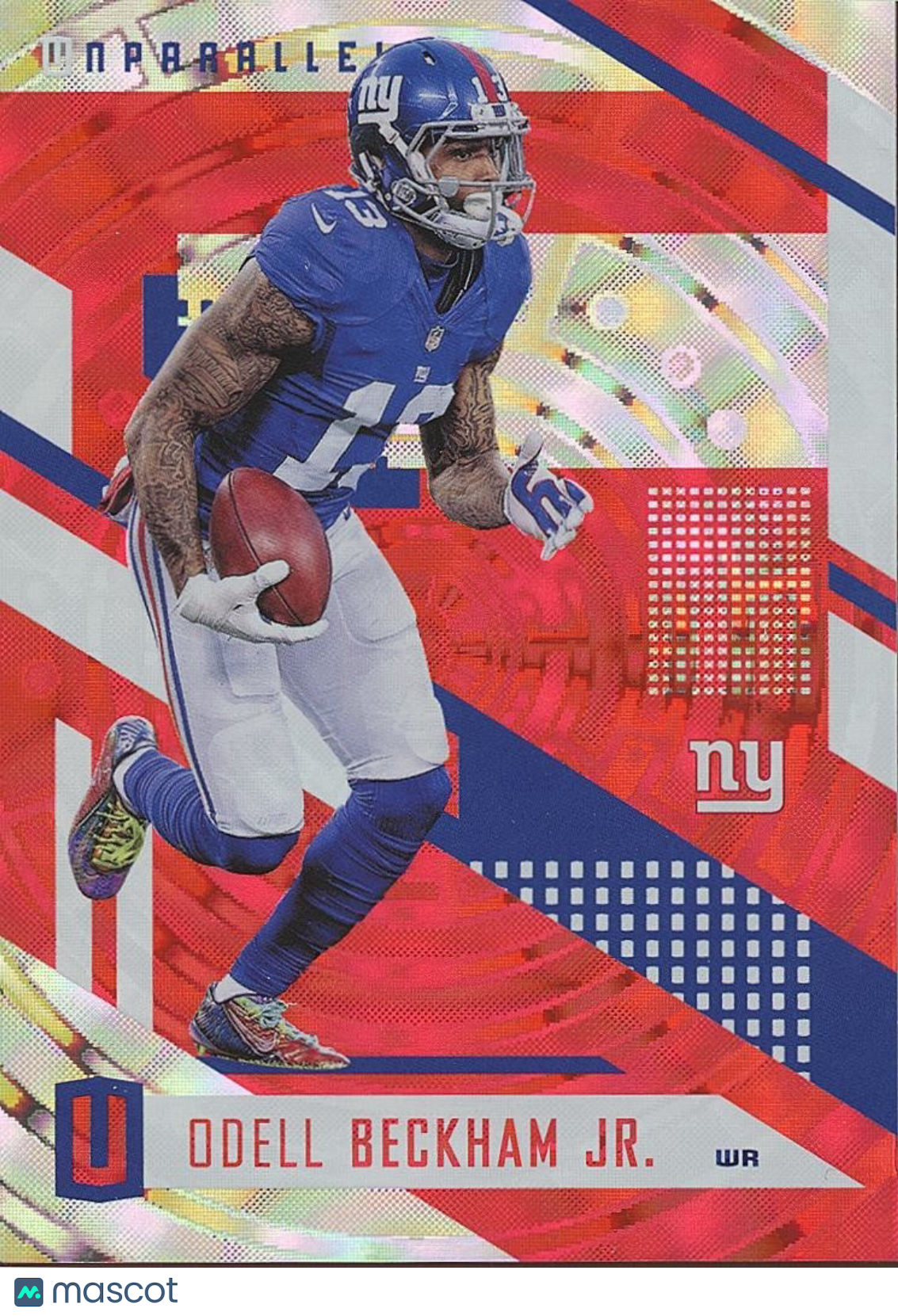 Odell Beckham Jr. 2017 Unparalleled RED Rookie SSP New York Giants 11/15