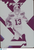 Odell Beckham Jr. 2019 XR Magenta Printing Plate Cleveland Browns 1/1