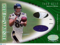 Todd Heap 2001 Leaf Certified Nike Swoosh Cleat Patch RC Baltimore Ravens /400