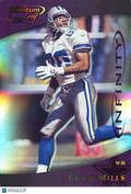 Ernie Mills 2000 Quantum Leaf Infinity Purple Dallas Cowboys 23/25 #82