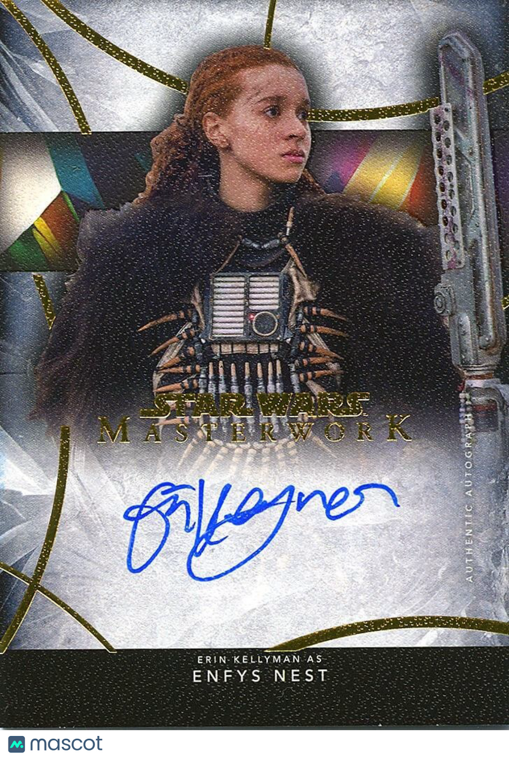 Erin Kellyman as Enfys Nest Topps Star Wars Masterworks GOLD  Auto Autograph /25