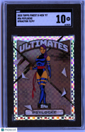 Psylocke 2025 Topps Finest X-Men Ultimates XFractor 73/97 #56 SGC 10