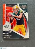 Christian Watson 2022 Elements Lithium Rookie RC SSP Green Bay Packers 1/3