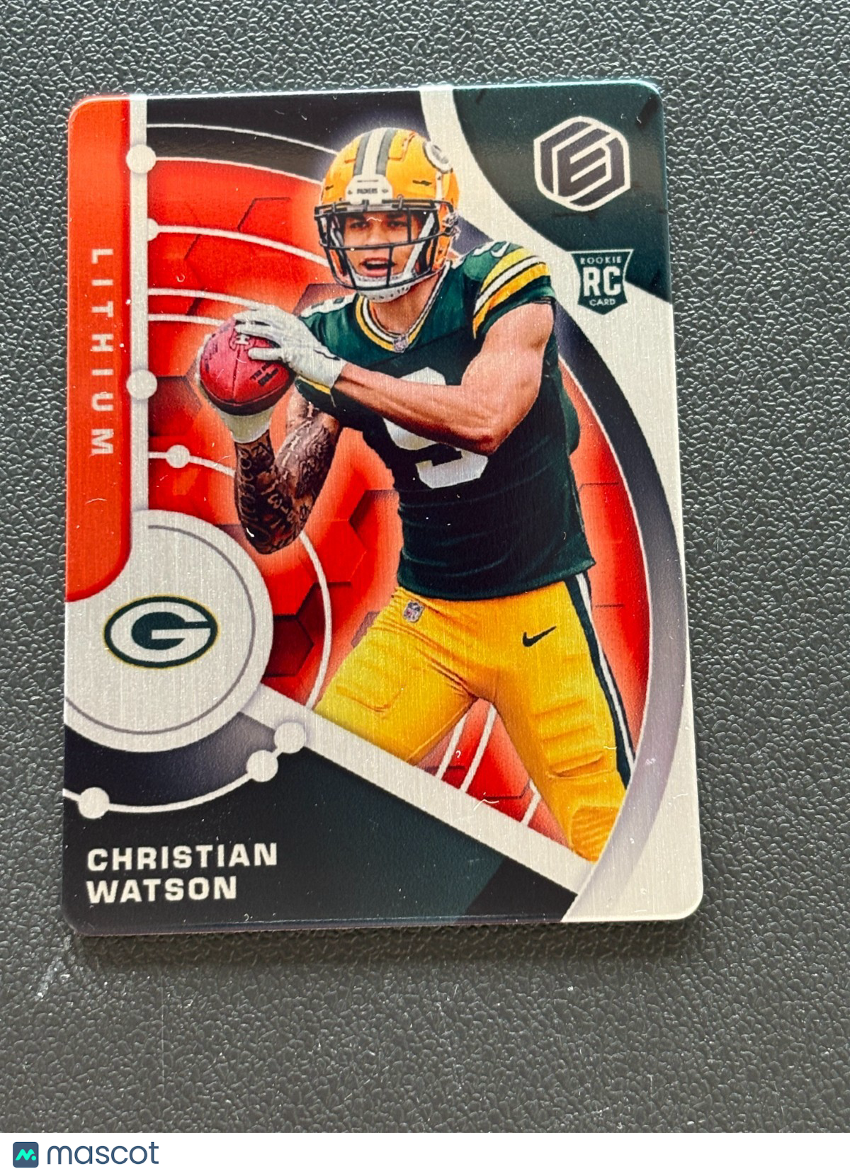 Christian Watson 2022 Elements Lithium Rookie RC SSP Green Bay Packers 1/3