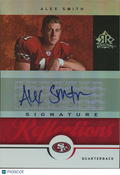 Alex Smith 2004 Reflections Auto Autograph RC Rookie San Francisco 49ers Chiefs