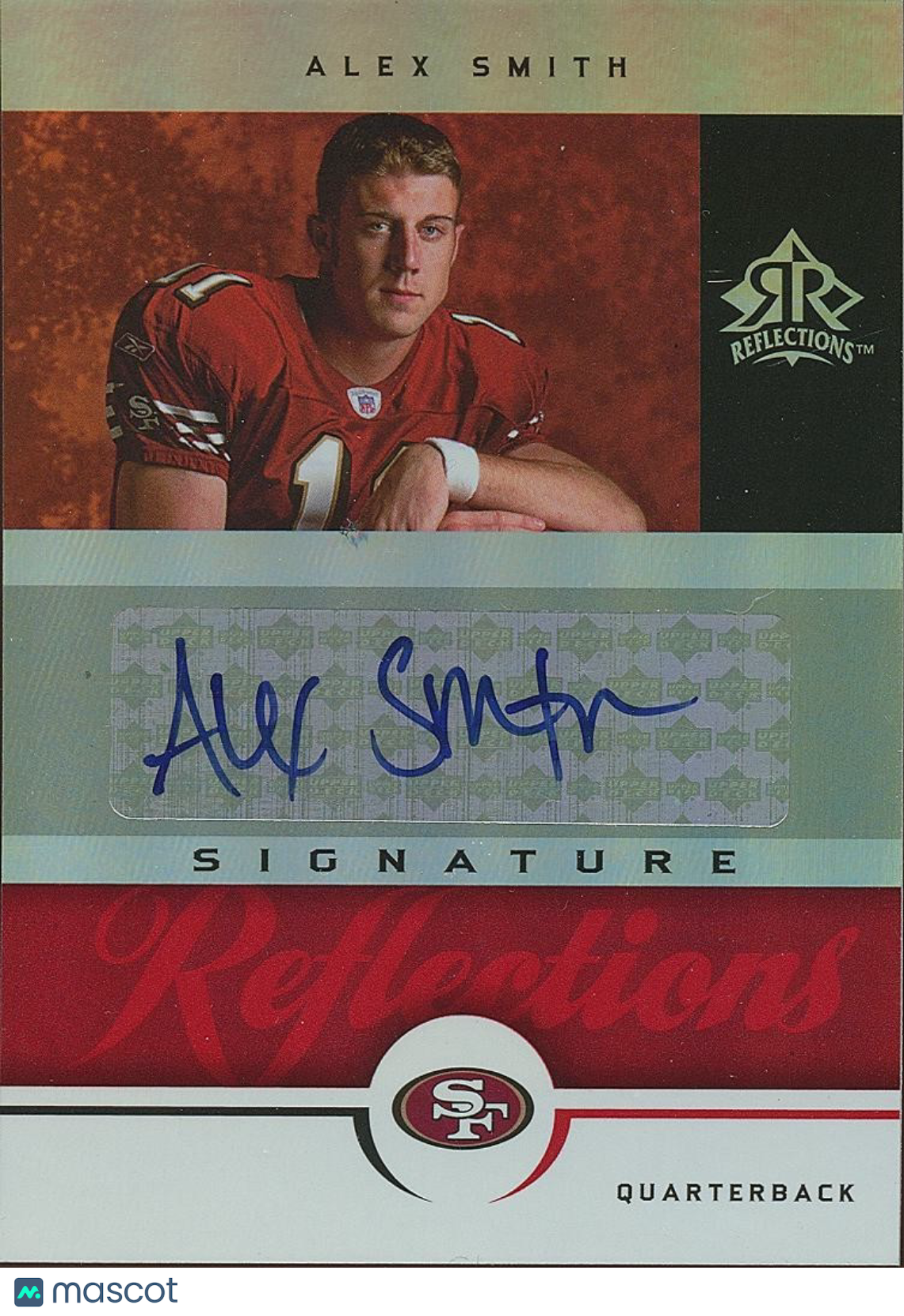 Alex Smith 2004 Reflections Auto Autograph RC Rookie San Francisco 49ers Chiefs