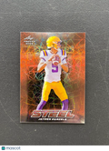 Jayden Daniels 2023 Leaf Trinity Steel Rookie RC LSU Tigers Commanders 12/15