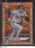 Coby Mayo 2025 Topps All Star Game ORANGE Rookie RC Baltimore Orioles 15/25