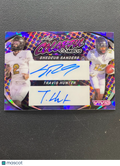 Shedeur Sanders / Travis Hunter 2024 Leaf Vivid Dual Auto Autograph Colorado 7/7