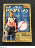 Nico Hulkenberg 2024 Topps Finest SUPERFRACTOR Patch HAAS F1 Formula One 1/1