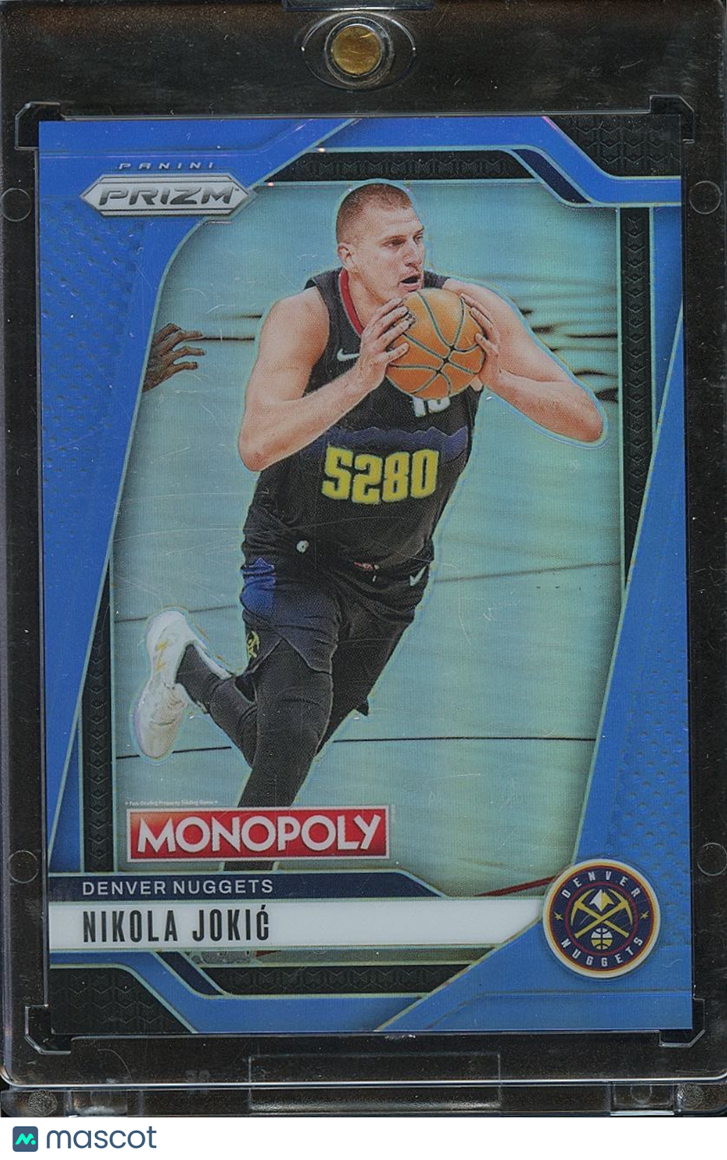 Nikola Jokic 2024-25 Prizm Monopoly Light Blue Prizm SSP Denver Nuggets 10/15