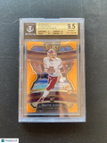 Dwayne Haskins 2019 Select Orange RC Rookie Washington Redskins 28/49 BGS 9.56