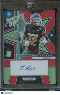 Travis Hunter 2025 Prizm Draft Red Auto Autograph RC Colorado Jaguars 4/100