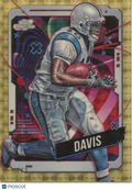 Stephen Davis 2024 Topps Chrome Cosmic SUPERFRACTOR 1/1 Carolina Panthers