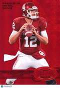 Landry Jones 2013 Fleer Retro RED PMG Precious Metal Gems Oklahoma Sooners /100