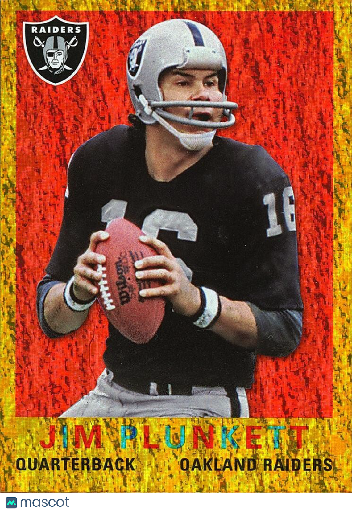 Jim Plunkett 2013 Topps Archives GOLD Foil SSP Shortprint Oakland Raiders #190