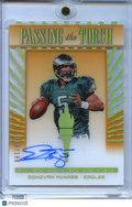 Donovan Mcnabb 2022 Clearly Donruss Passing The Torch Auto AUtograph Eagles /199