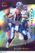 Jason Garrett 2000 Quantum Leaf Infinity Purple Dallas Cowboys 5/25 #75