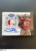 Gerald Mccoy 2010 Plates & Patches Auto Autograph Patch RC Buccaneers 24/25